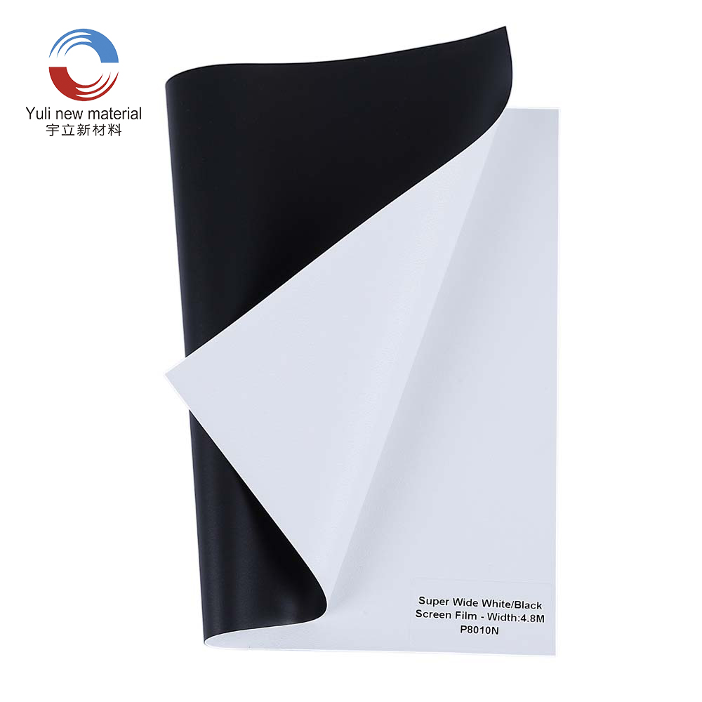 Super Wide White Black Project Screen Film